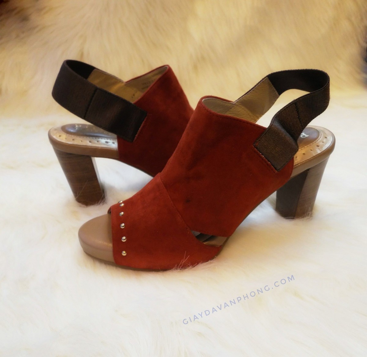 GIÀY SANDAL ĐÚP MŨI TRÙM DA THẬT  - NHẬT 