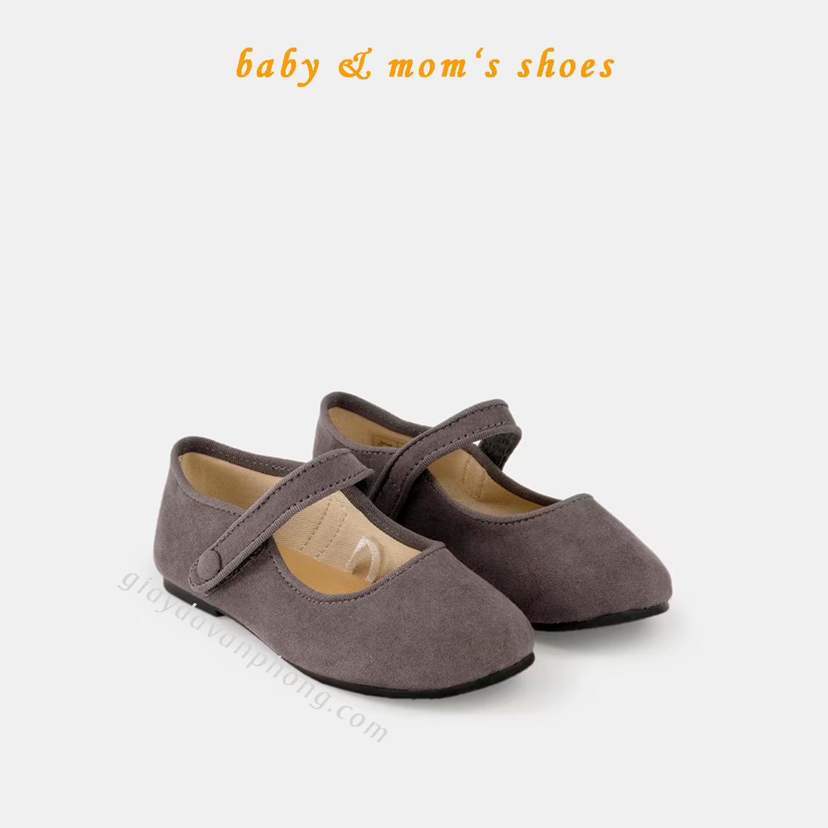 GIÀY BÚP BÊ DÁN QUAI NGANG CHO MẸ VÀ BÉ