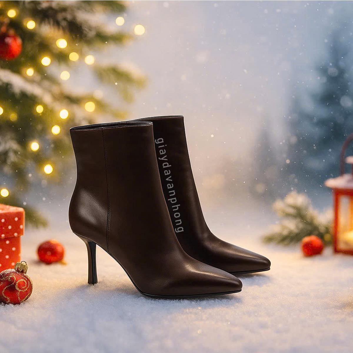 Boots gót nhọn MIX6