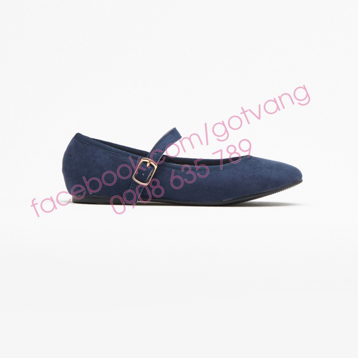GIÀY BÚP BÊ VNXK - GIÀY MẸ CON NAVY LỘN
