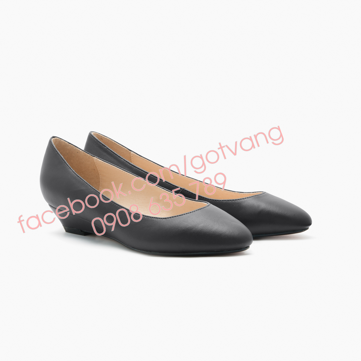 GIAỲ MŨI TRÒN ĐẾ XUỒNG DA CỪU XUẤT NHẬT - GV326B