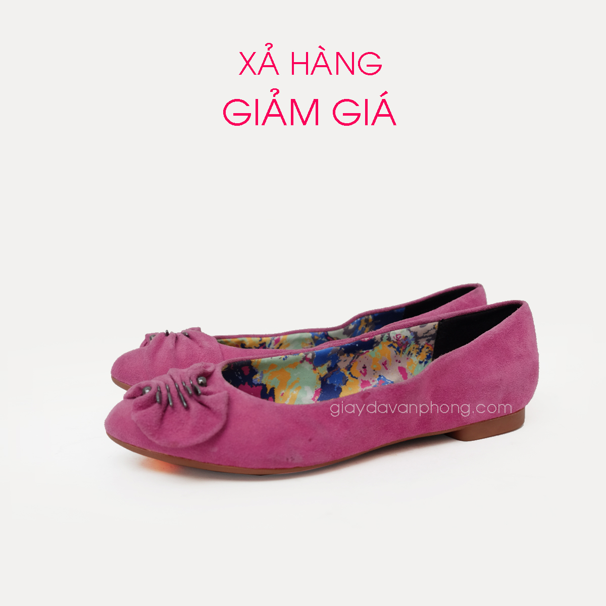 GIÀY BÚP BÊ DA THẬT HUSH PUPPIES