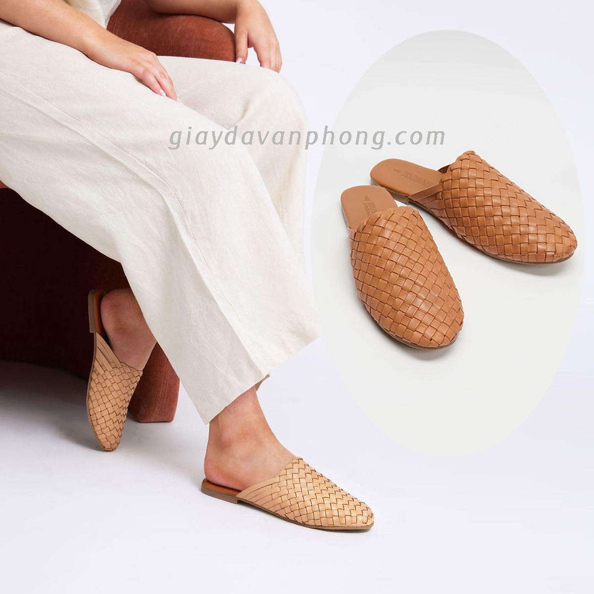 DÉP SỤC ĐAN LƯỚI DA THẬT