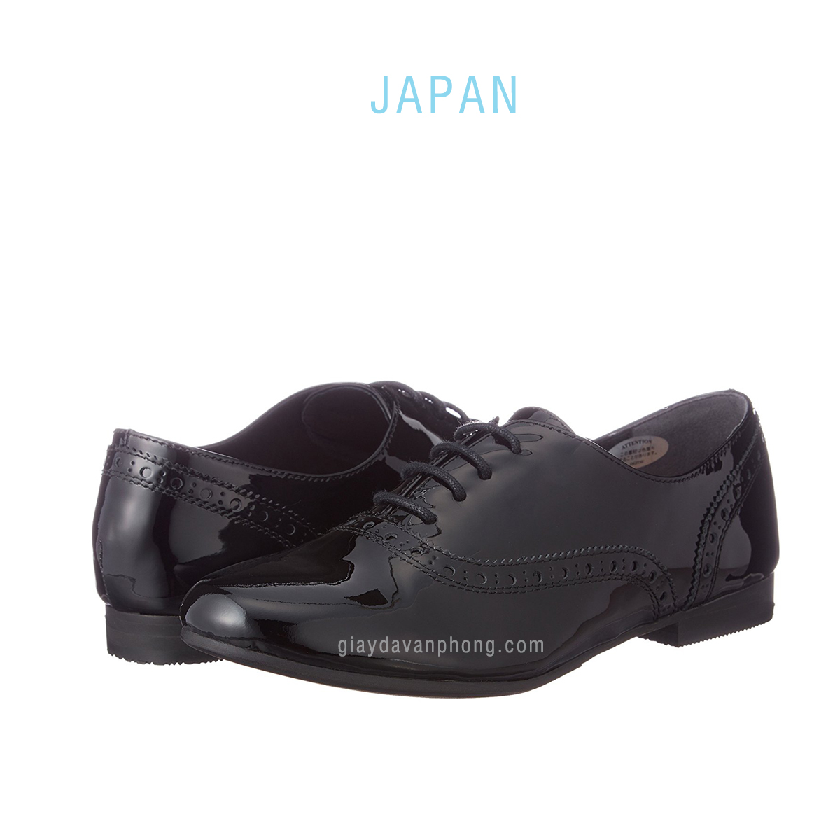 GIÀY OXFORD NỮ DA BÓNG NHẬT - MP04