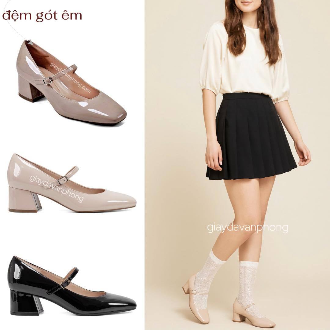 Giày mũi thuôn vát vuông quai ngang Easy spirit