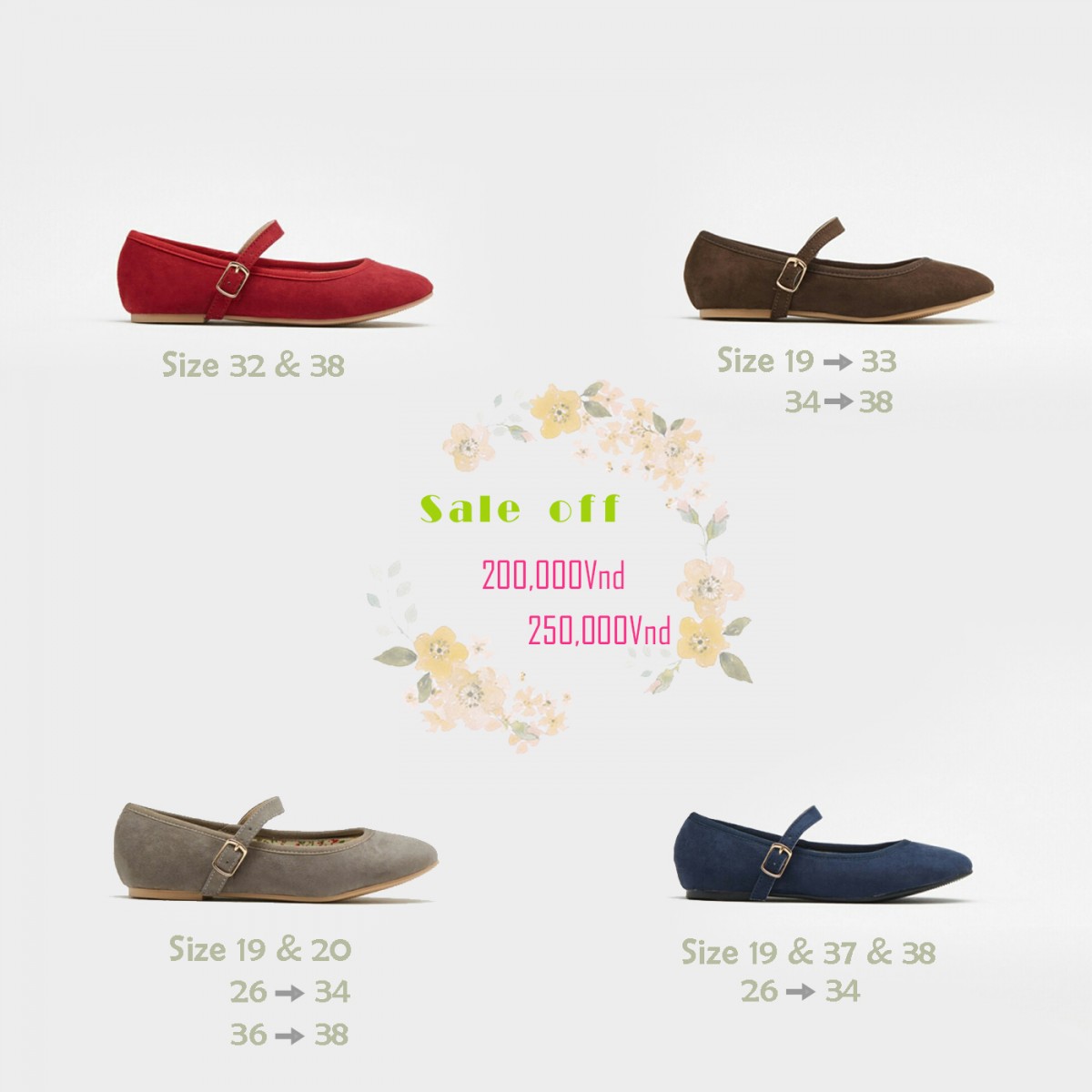 GIÀY ĐÔI MẸ VÀ CON XUẤT KHẨU - BB TBN