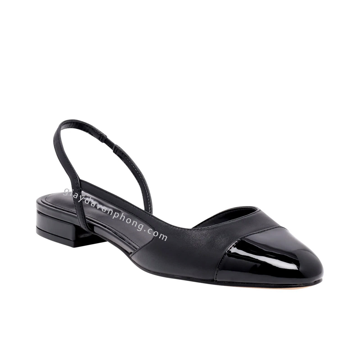 GIÀY SLINGBACK CAPTOE GÓT THẤP 