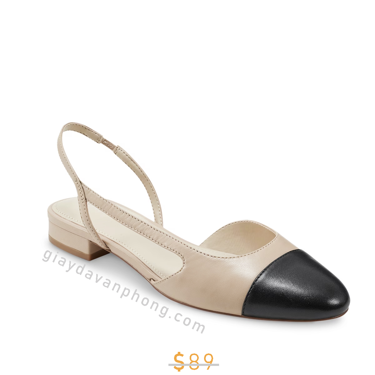 GIÀY SANDALS HỞ GÓT DA THẬT 