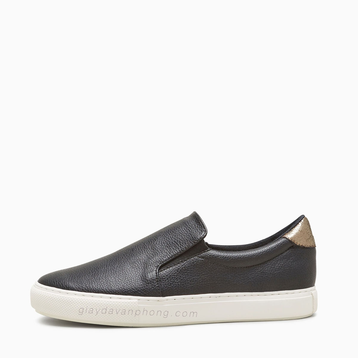 GIÀY SLIPON SNEAKERS ĐEN NEXT