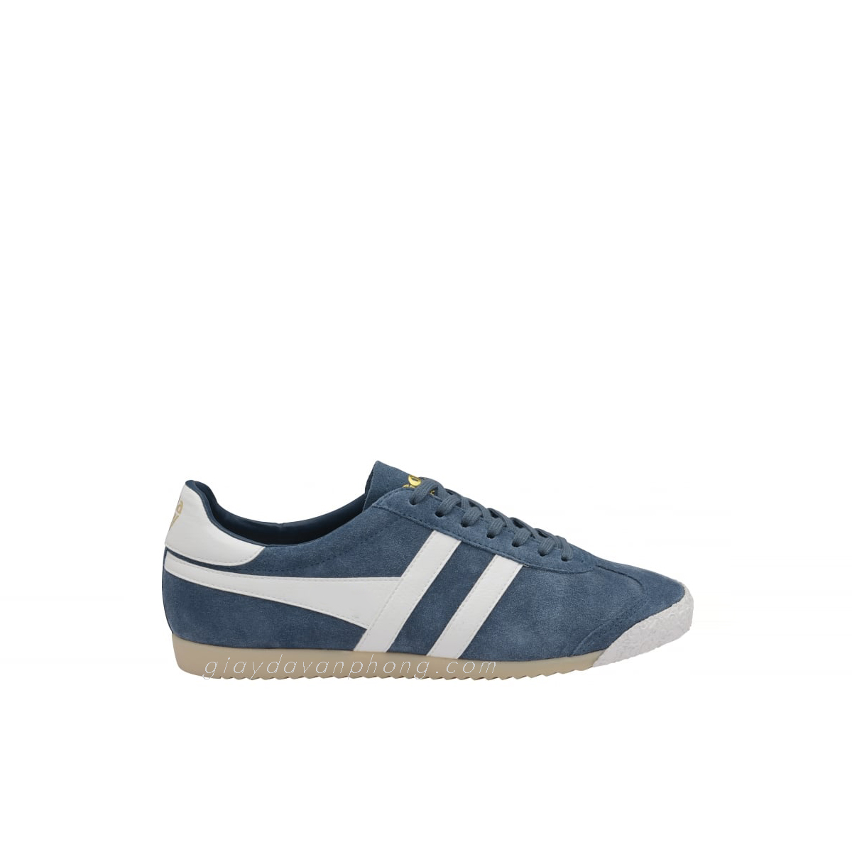 GIÀY SNEAKERS DA BÒ - XANH NHẠT SN02BL