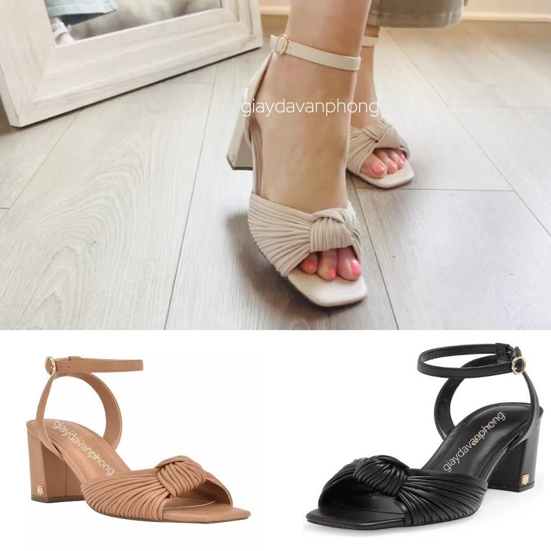 Xăng đan quai chéo nơ Tommy hilfiger